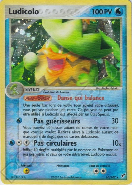 Ludicolo de EX : Deoxys !